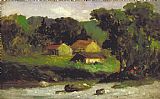 Rocky Farm, Newport by Edward Mitchell Bannister